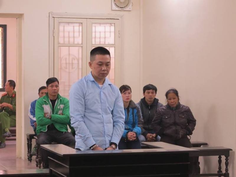 Phạm Văn Đoàn tại tòa.
