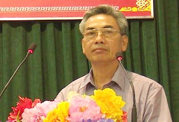 Bị can Nguyễn Văn Hòa - nguyên Phó chủ tịch huyện Thanh Thủy.
