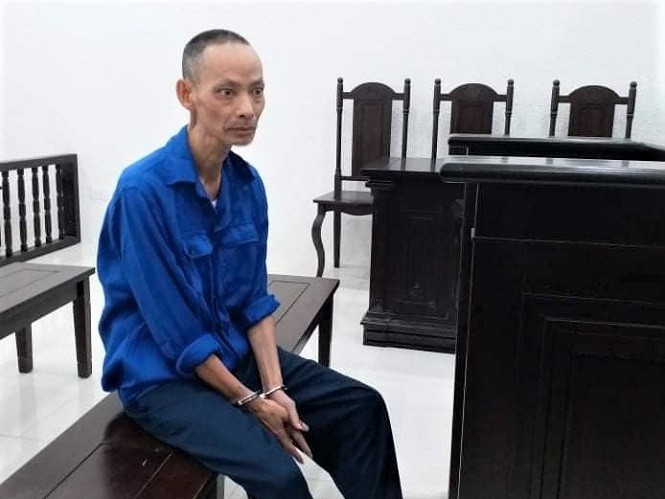 Bị cáo Đỗ Khắc Phong tại tòa.