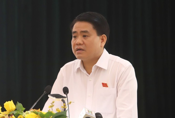 Ông Nguyễn Đức Chung - Chủ tịch UBND TP Hà Nội.