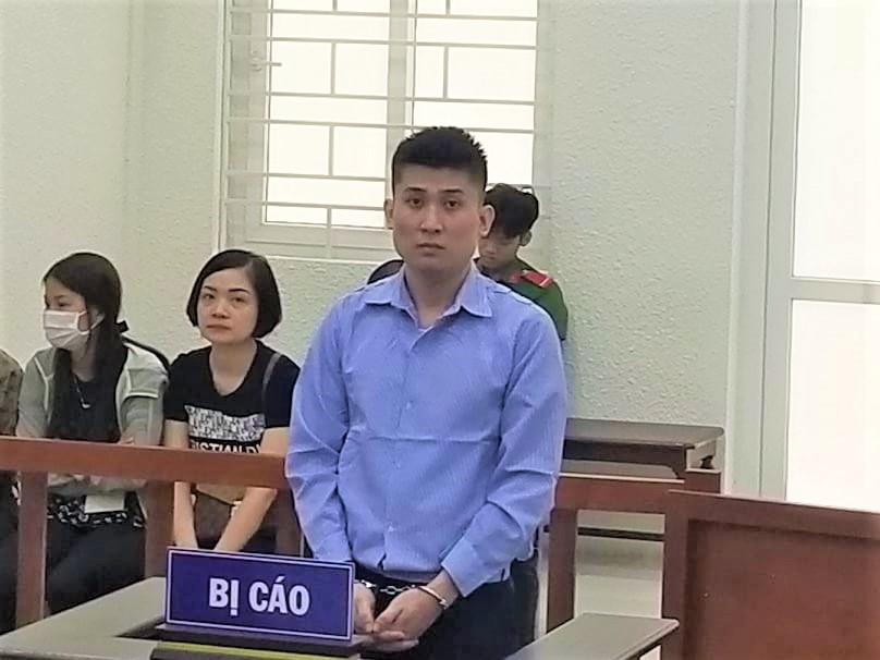 Bị cáo Nguyễn Thành Đạt tại tòa.