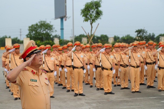 CSGT sẽ ra quân giữ an toàn giao thông kết hợp phòng chống tội phạm.