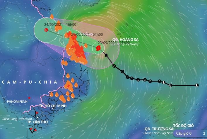 Bão số 6 đổ bộ đất liền trong đêm nay (23/9), vùng ảnh hưởng kéo dài dọc miền Trung và một phần Tây Nguyên. 