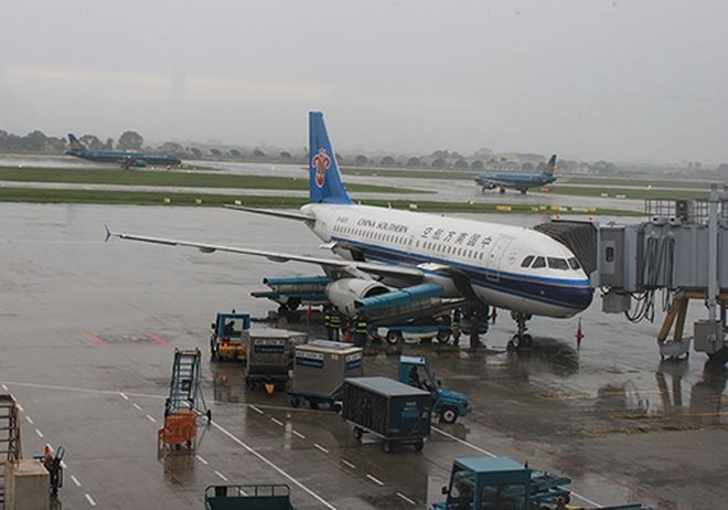 Đề xuất hạn chế chuyến bay ở Nội Bài do ảnh hưởng của bão số 3