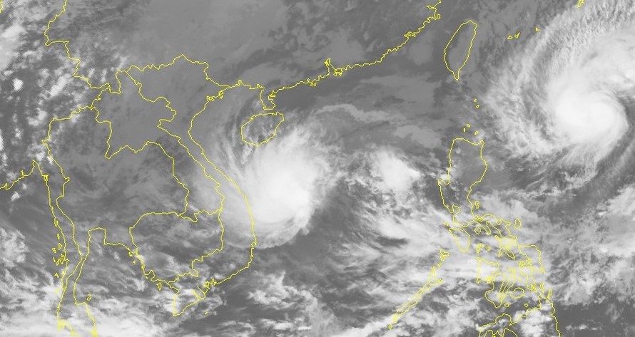 Sau bão số 10, dự báo bão số 11 sẽ nối đuôi vào Biển Đông những ngày tới.