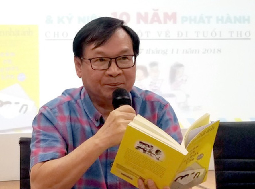 Nguyễn Nhật Ánh xuất bản thơ 'Trá hình'