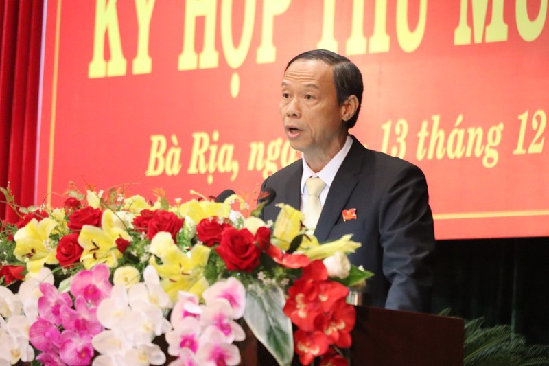 Ông Nguyễn Văn Thọ phát biểu nhậm chức 