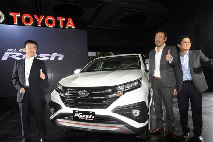 Toyota Rush 2018 được giới thiệu tại Indonesia đầu tháng 1 vừa qua