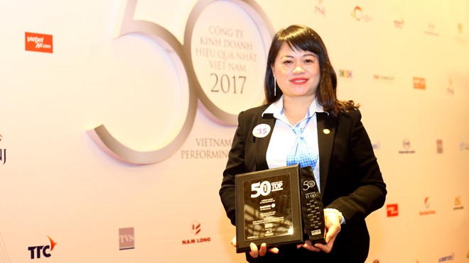 Bảo Việt được vinh danh trong Top 50 công ty kinh doanh hiệu quả nhất Việt Nam