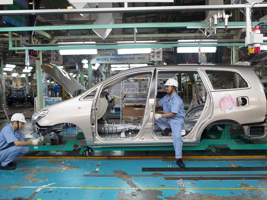 Do ảnh hưởng của dịch COVID-19, Toyota Việt Nam đã tạm ngừng sản xuất từ ngày 30/3