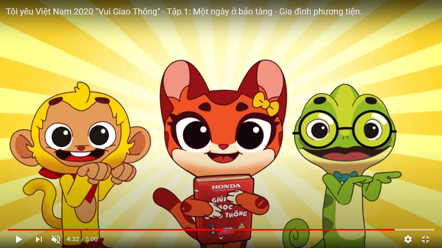 “Tôi yêu Việt Nam” phiên bản mới xoay quanh ba nhân vật Bi (Khỉ) - Bo (Mèo) - Ben (Tắc kè) với ba cá tính khác nhau
