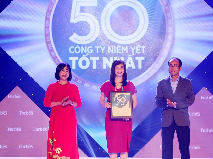Bảo Việt Top 50 công ty niêm yết tốt nhất Việt Nam 8 nãm liên tiếp 