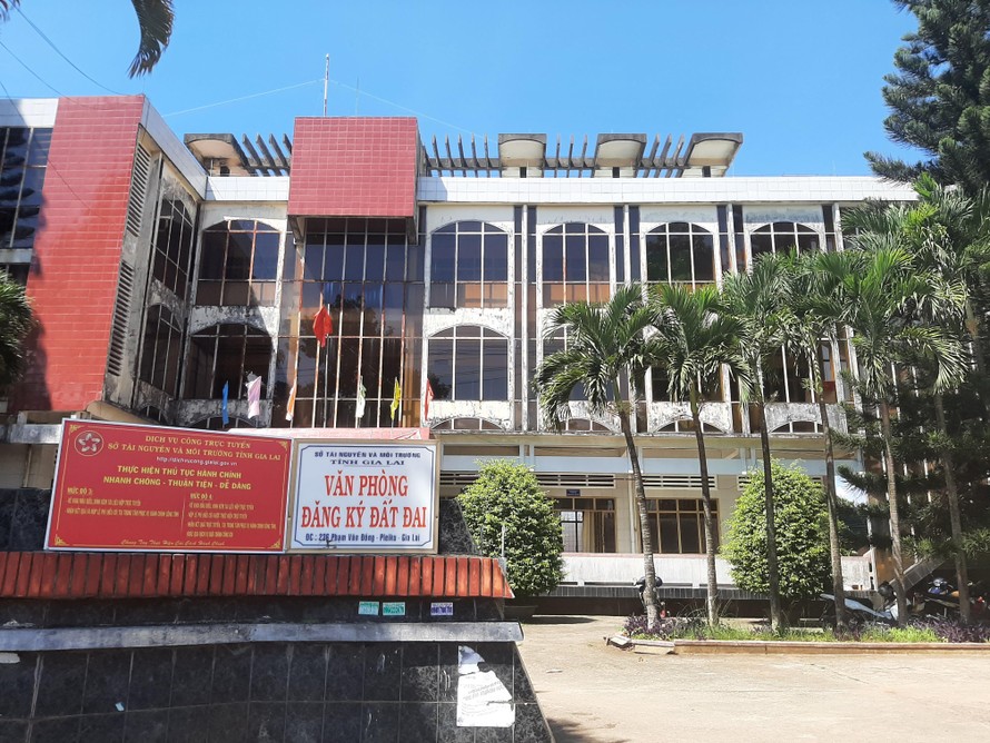 Nhiều cán bộ Văn phòng Đăng ký đất huyện và tỉnh Gia Lai bị khởi tố vì sai phạm đất đai
