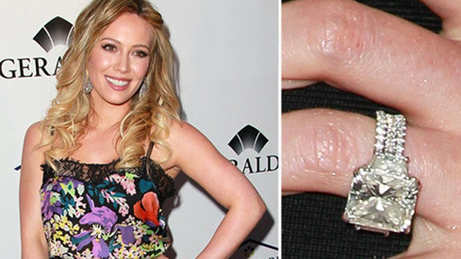 10 chiếc nhẫn đính hôn tuyệt đẹp của sao Hollywood