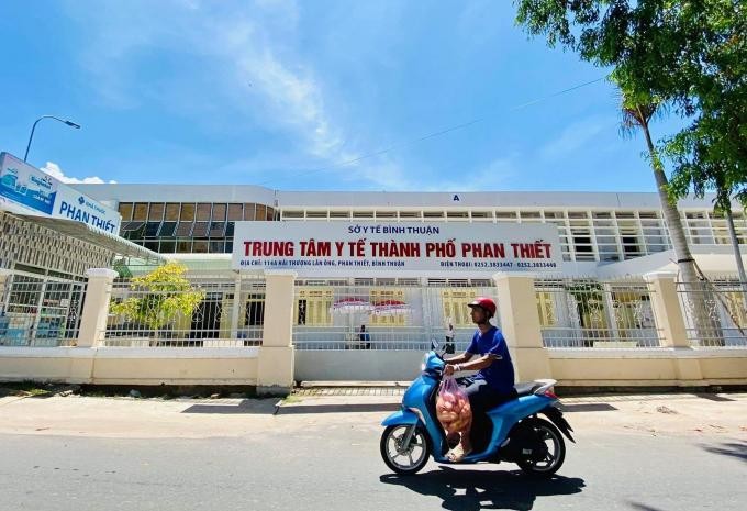 Trung tâm Y tế TP.Phan Thiết, tỉnh Bình Thuận. Ảnh: Ngọc Hiếu.