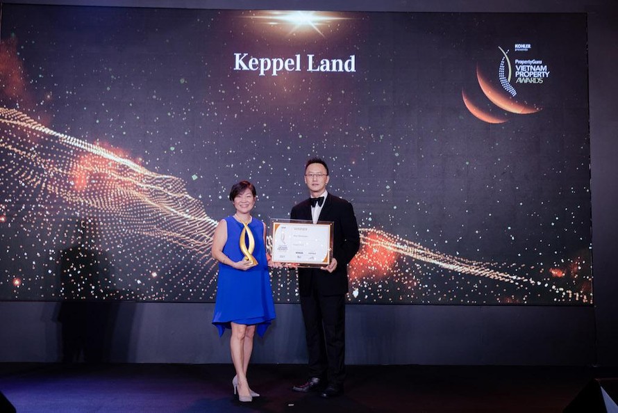 Keppel Land đạt giải “Nhà phát triển Bất động sản xuất sắc nhất” tại PropertyGuru Vietnam Property Awards 2021.