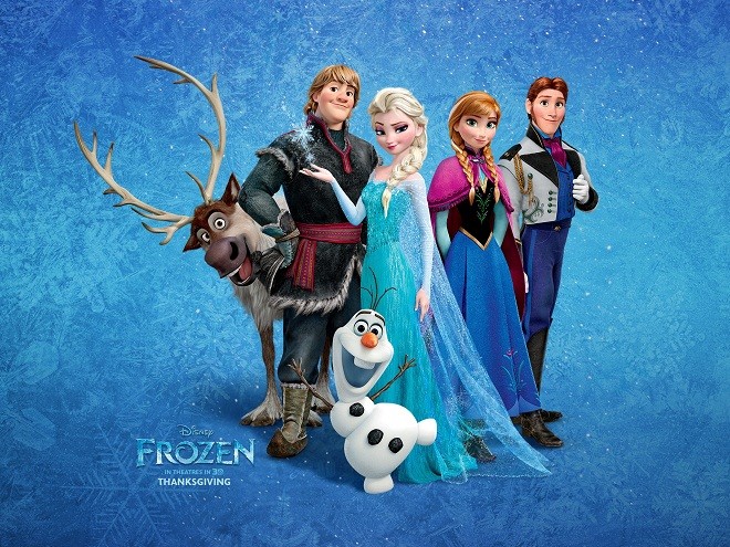 Frozen – phim hoạt hình ăn khách nhất mọi thời đại