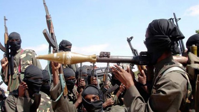 Các tay súng của lực lượng Hồi giáo Boko Haram.