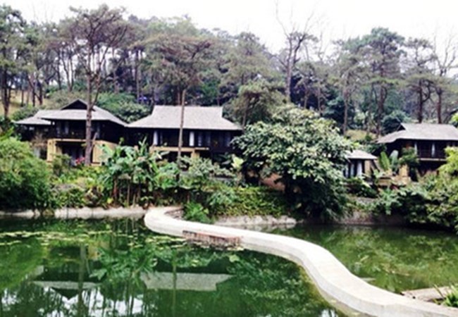 Khu nghỉ dưỡng Le Mont Bavi Resort & Spa xây dựng không phép ở khu Vườn Quốc gia Ba Vì.