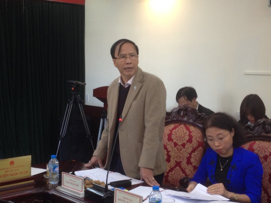 Ông Nguyễn Hoài Nam, Trưởng ban Pháp chế HĐND thành phố Hà Nội