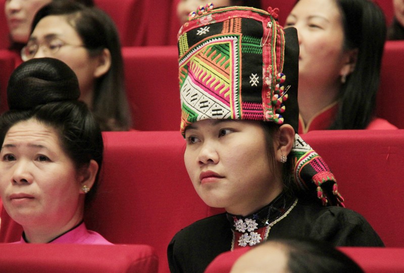 Rực rỡ sắc màu tại ĐH Hội Liên hiệp phụ nữ Việt Nam 