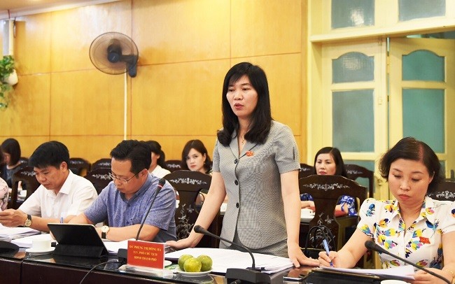 Đoàn giám sát HĐND Thành phố Hà Nội làm việc với quận Thanh Xuân