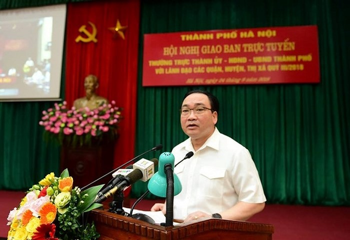 Bí thư Thành ủy Hà Nội Hoàng Trung Hải