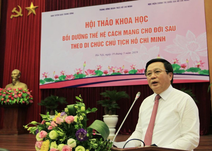 Bí thư T.Ư Đảng, Giám đốc Học viện Chính trị Quốc gia Hồ Chí Minh Nguyễn Xuân Thắng
