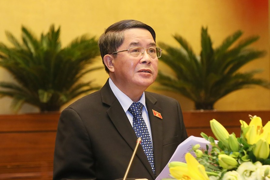 Chủ nhiệm Uỷ ban Tài chính ngân sách của Quốc hội Nguyễn Đức Hải. Ảnh: Như Ý