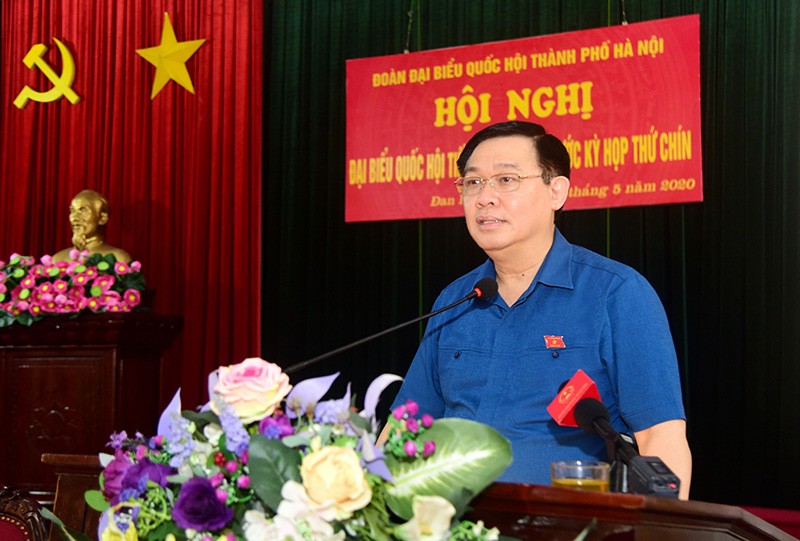 Bí thư Thành uỷ Hà Nội trả lời các kiến nghị của cử tri