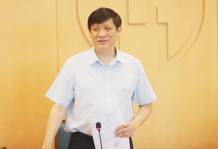 Quyền Bộ trưởng Bộ Y tế Nguyễn Thanh Long
