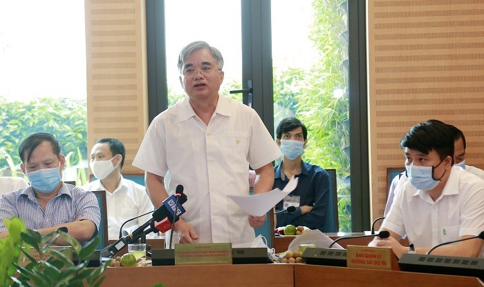 Giám đốc Ban QLDA công trình cấp thoát nước và môi trường Hà Nội Nguyễn Văn Hùng