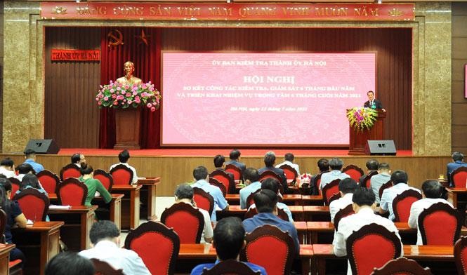 6 tháng đầu năm, Hà Nội kỷ luật 724 đảng viên, cách chức 6 trường hợp