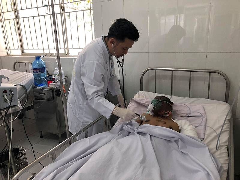 Bệnh nhân Thạch Vân đang được theo dõi và điều trị tích cực.