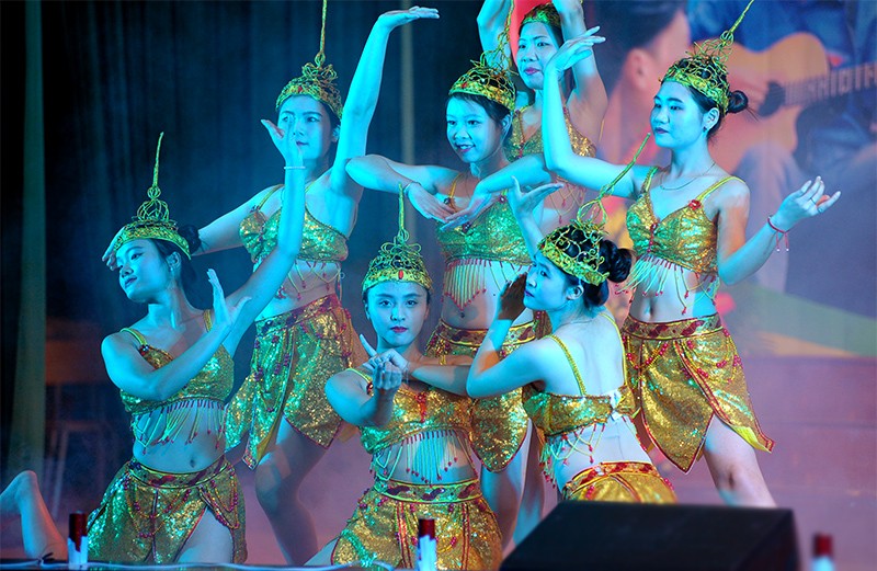 Ấn tượng đêm nghệ thuật sinh viên Bắc Giang tại Hà Nội