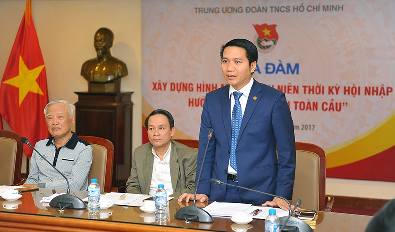 Anh Nguyễn Ngọc Lương – Bí thư T.Ư Đoàn phát biểu tại toạ đàm 
