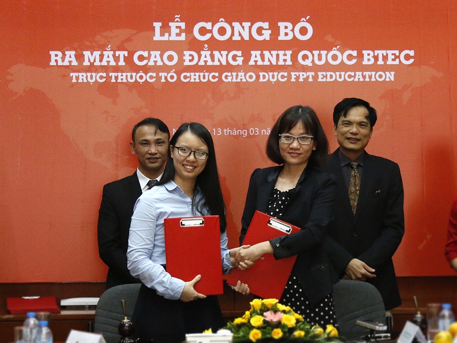 Ra mắt Cao đẳng Anh quốc BTEC tại Việt Nam