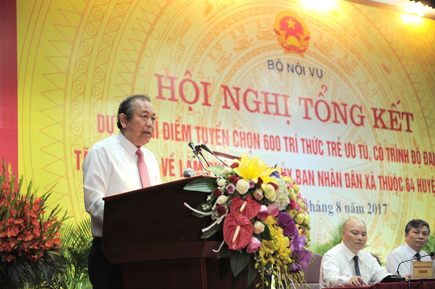 Phó thủ tướng thường trực Trương Hoà Bình phát biểu chỉ đạo tại hội nghị