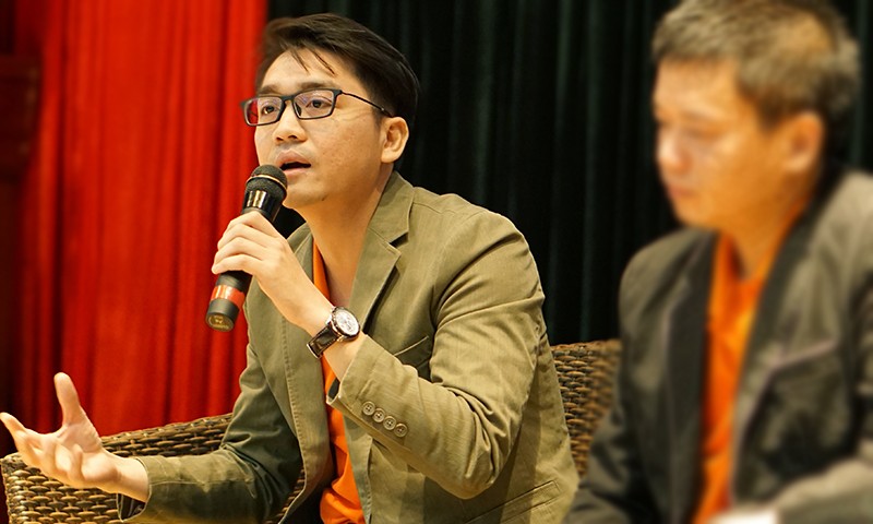 Nguyễn Hoàng Hải vươn lên từ lập trình viên trở thành trưởng nhóm đảm nhận vai trò quản trị dự án phần mềm trong công ty