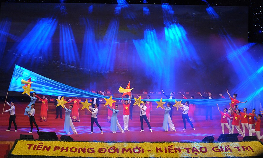 Toàn cảnh Đại hội Hội Doanh nhân trẻ Việt Nam khoá VI