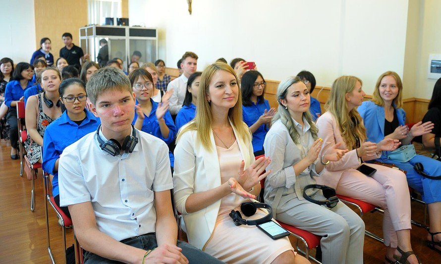 Thanh niên Việt - Nga 'hiến kế' vun đắp quan hệ hữu nghị, hợp tác