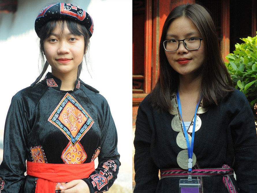 Gặp hai nữ sinh xứ Tuyên xinh xắn, học giỏi