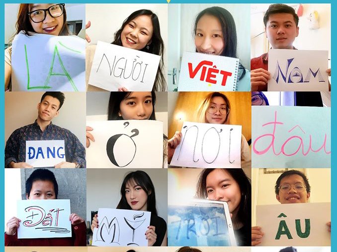 Du học sinh Việt lan tỏa trào lưu 'Spread love - not fear' ứng phó mùa dịch COVID-19