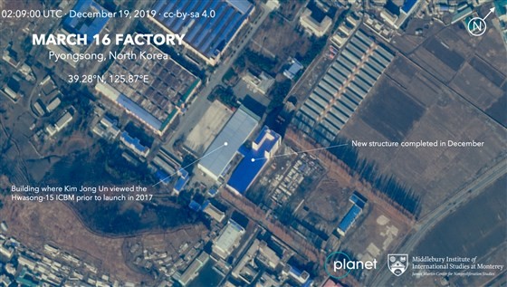 Hình ảnh vệ tinh về hoạt động của lực lượng tên lửa Triều Tiên trên báo Mỹ