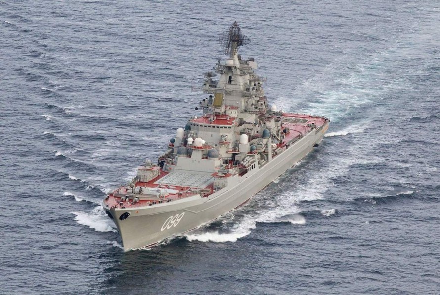 Tàu chiến Mỹ chưa thể thắng nếu đối đầu với tuần dương hạm Kirov của Nga (Trong ảnh)