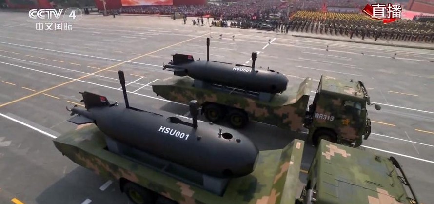 Tàu ngầm không người lái HSU001 của hải quân Trung Quốc