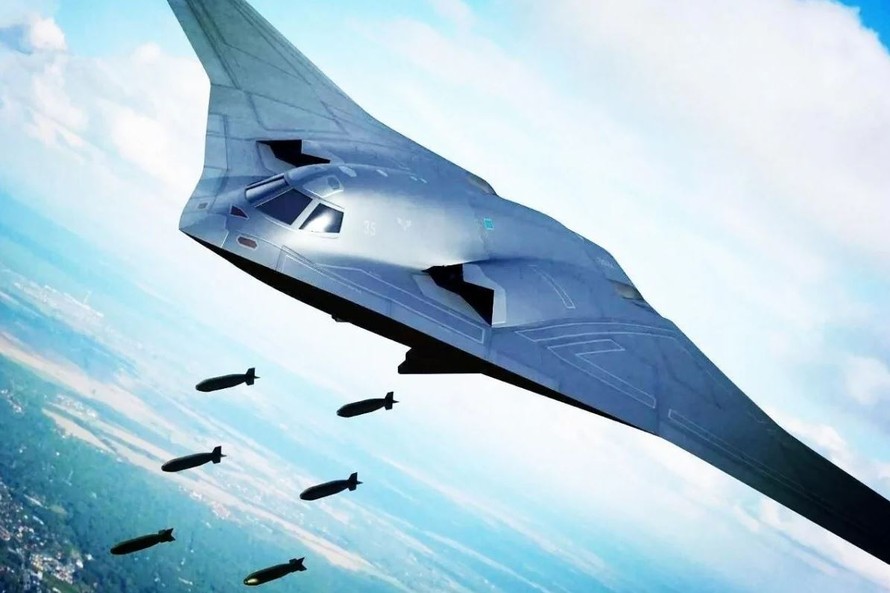 Hình ảnh minh họa máy bay ném bom mới của Trung Quốc trên SCMP