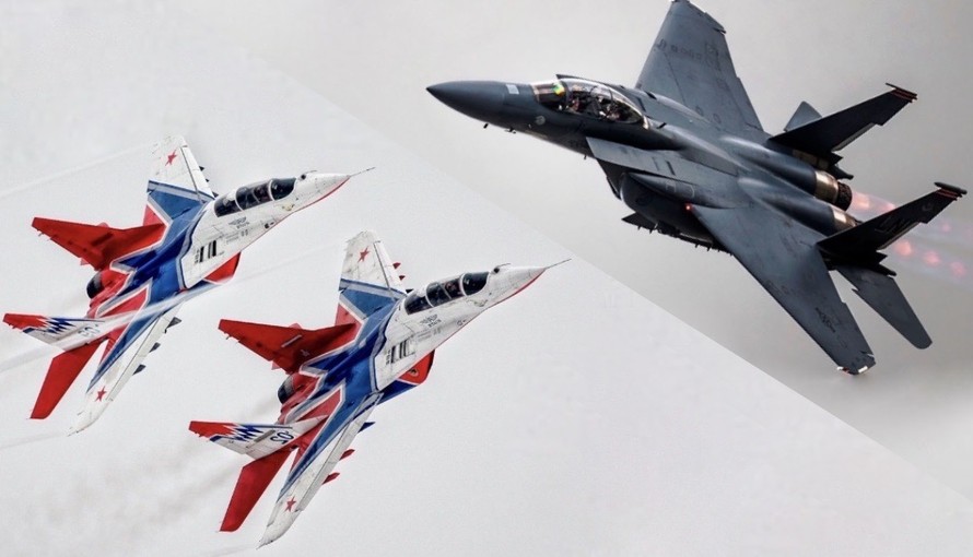 Liên Xô đã sử dụng MiG-29 mô phỏng để huấn luyện phi công chống F-15 Eagle của không quân Mỹ