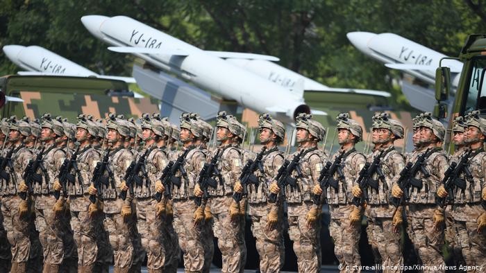 Sức mạnh quân sự của Trung Quốc đang gia tăng không ngừng gây quan ngại cho các nước khác