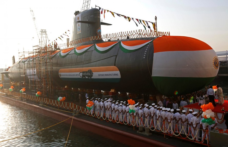 Ấn Độ muốn tự chủ công nghệ quân sự, kể cả tàu ngầm